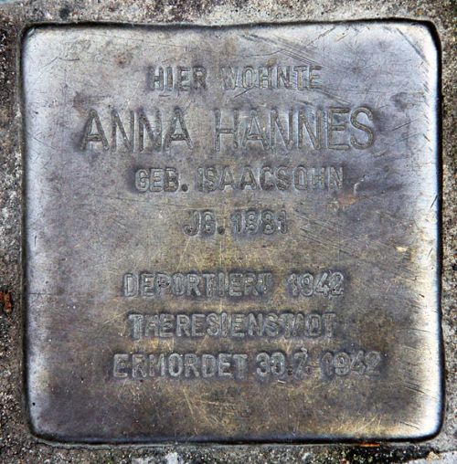 Stolpersteine Schsische Strae 48 #1