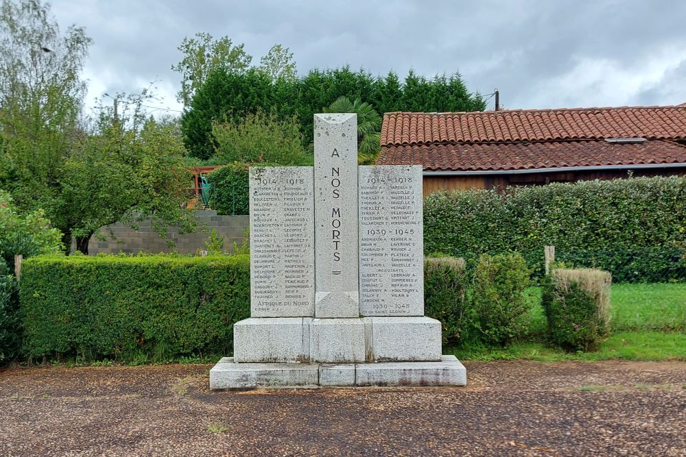 Oorlogsmonument Saint-Victurnien #1