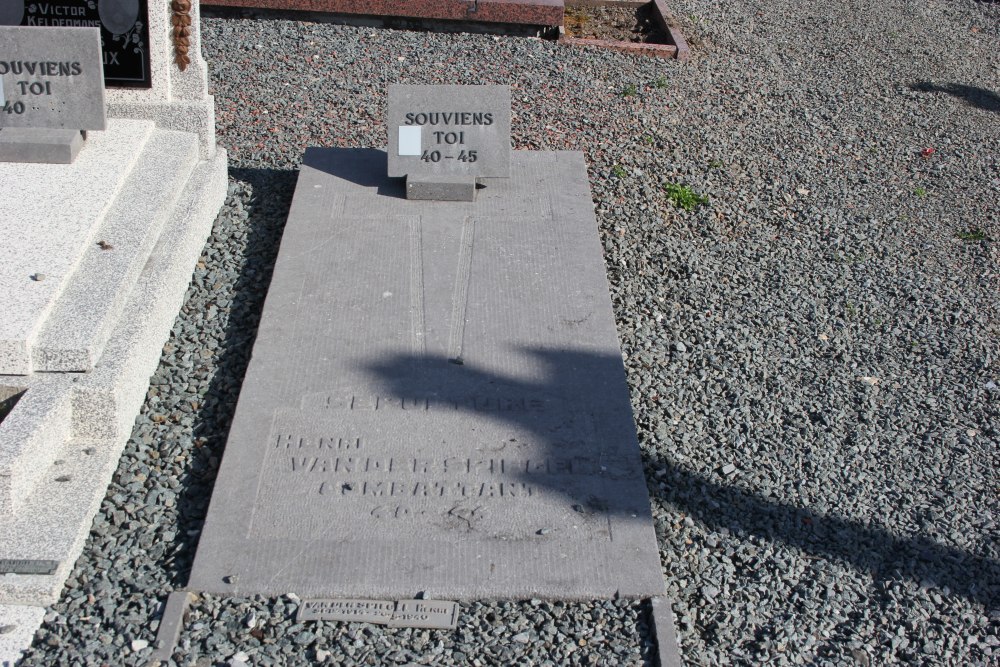 Belgian War Grave Mvergnies #1