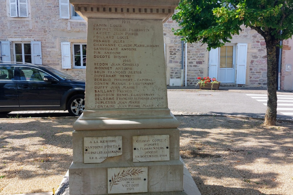 Oorlogsmonument Saint-Amour-Bellevue #4