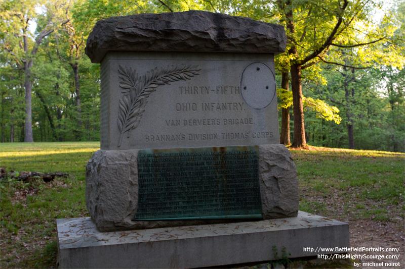 35th Ohio Infantry Regiment Monument #1