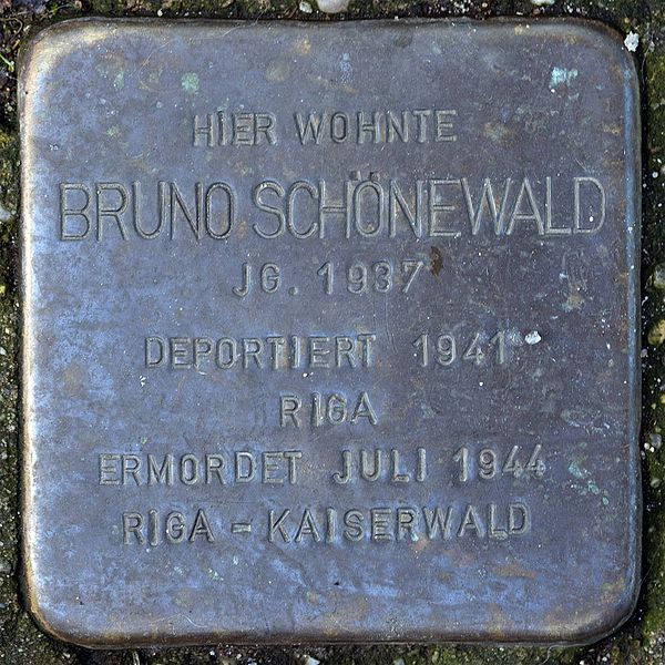 Stolpersteine Knigsheide 14