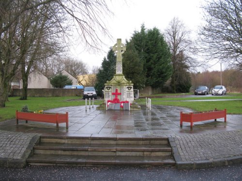 Oorlogsmonument Glenboig #1