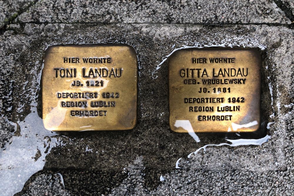Stolpersteine Vilbeler Straße 27
