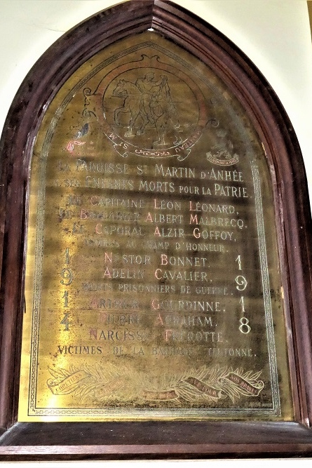 Memorial St.Martin's Church Anhée #3