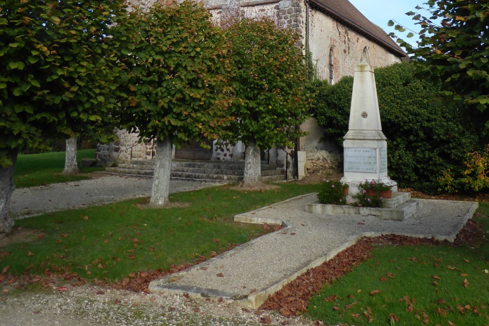 Oorlogsmonument Le Boullay-les-Deux-Églises #1