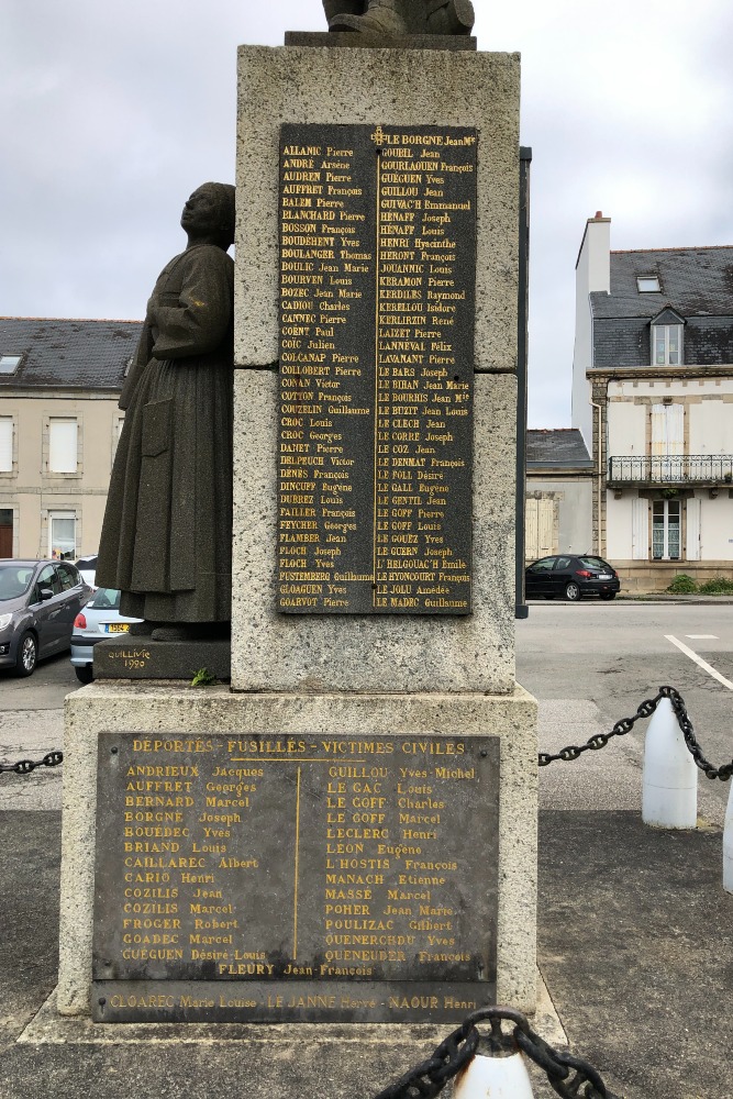 Oorlogsmonument Carhaix #2