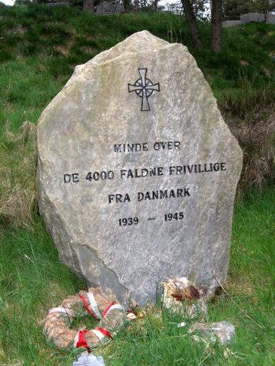 Memorial Danes in German Army #2