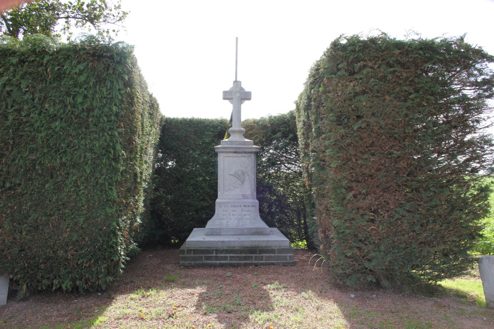 War Memorial 8th Line Regiment Moxhe