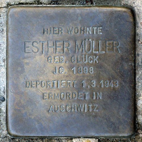 Stolpersteine Kleine Alexanderstraße 13