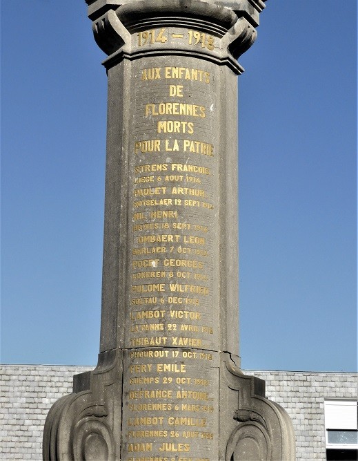 Oorlogsmonument Florennes #2