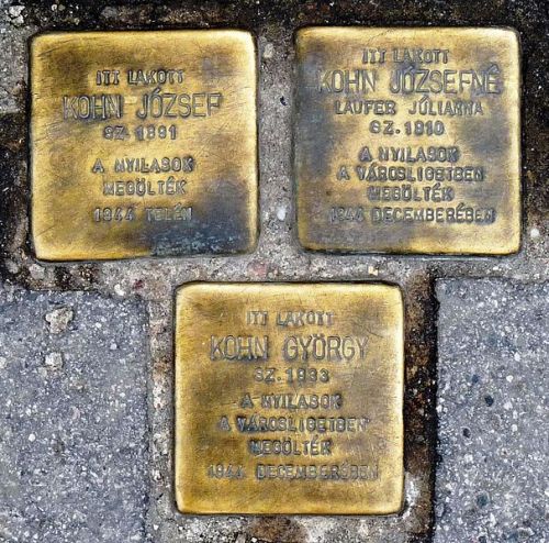 Stolpersteine Egressy t 95