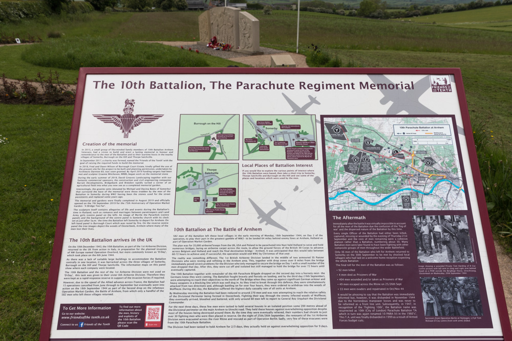 Memorial 10th Battalion Parachute Regiment #5