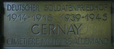 German War Cemetery Cernay #1