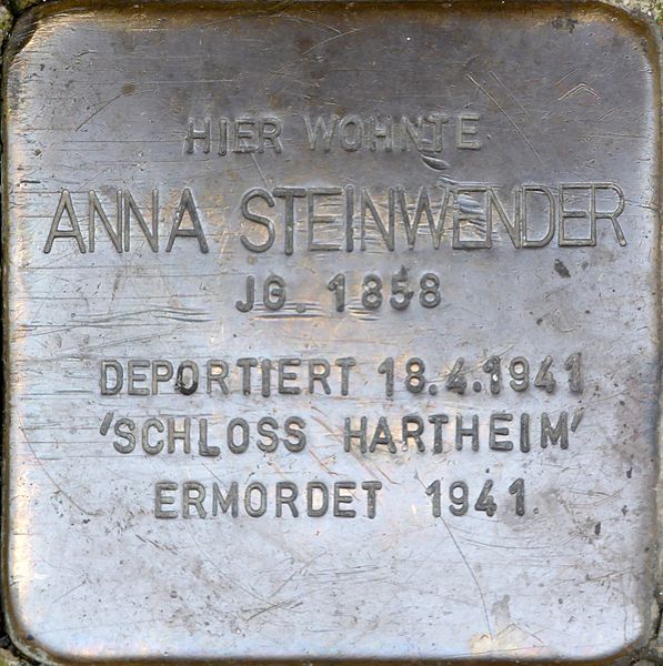 Stumbling Stone Lasserstraße 23 #2