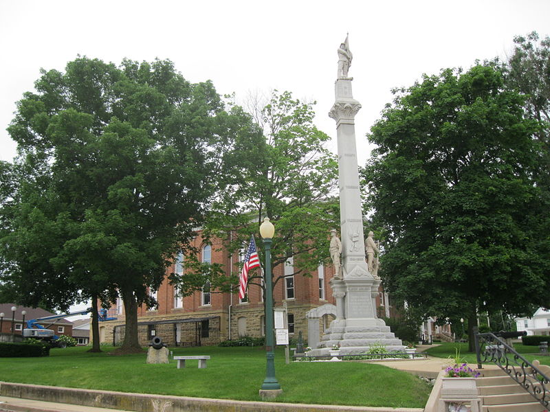 Monument Amerikaanse Burgeroorlog Carroll County