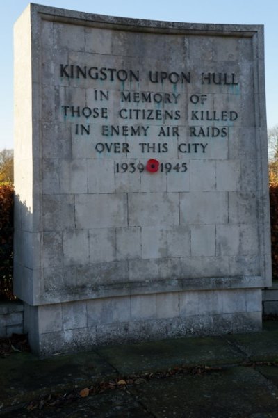 Monument Slachtoffers Bombardementen Hull #1