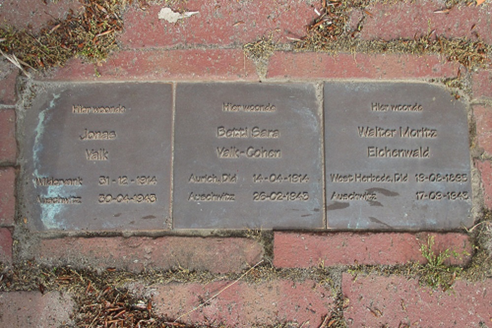 Memorial Stones Bareveldstraat 17 #1