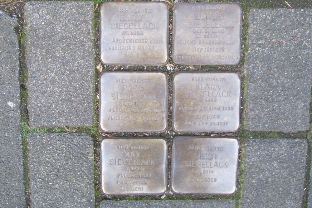 Stolpersteine Thieboldsgasse 134