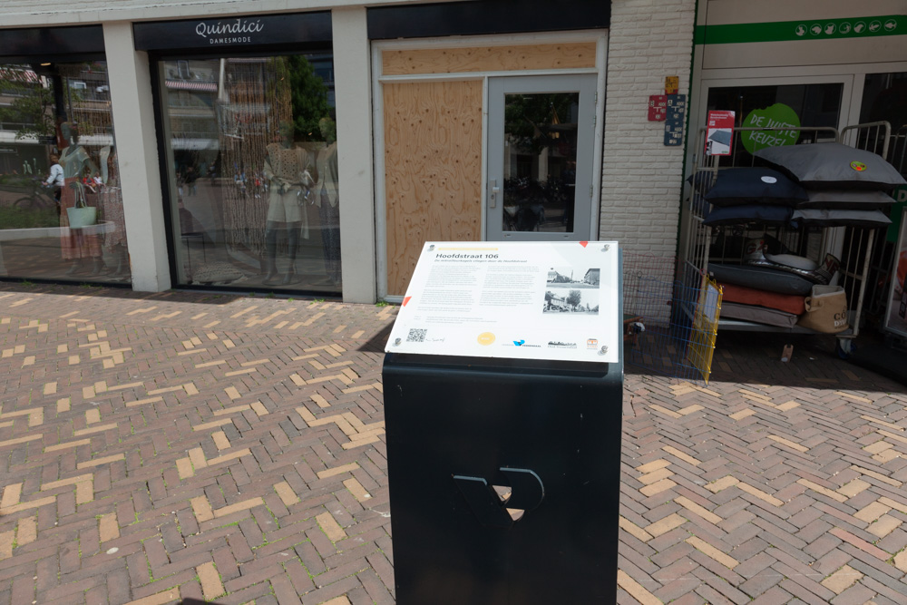 Information Sign Hoofdstraat 106 Veenendaal #2