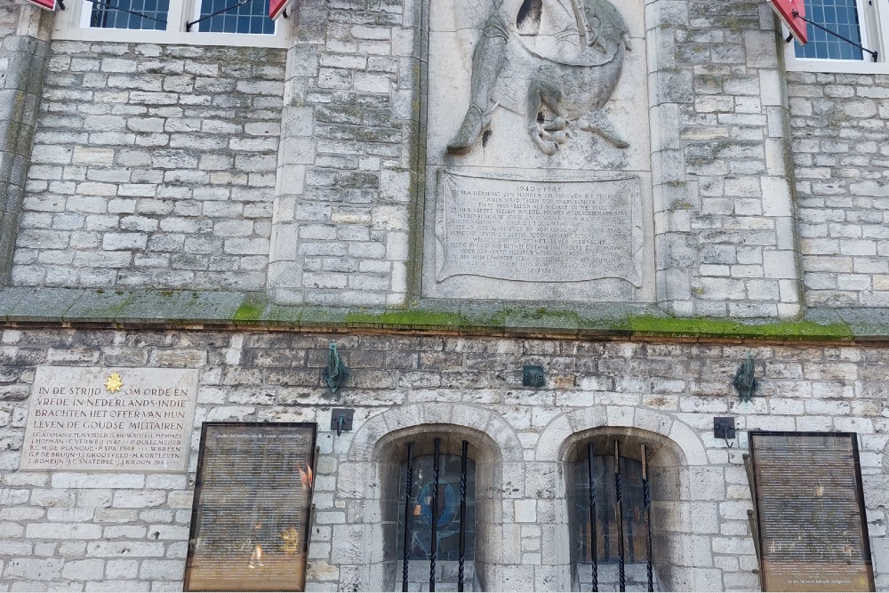 Memorial Victims Dutch Indies Old Town Hall Gouda #5