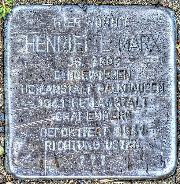 Stolperstein Schützenstraße 217