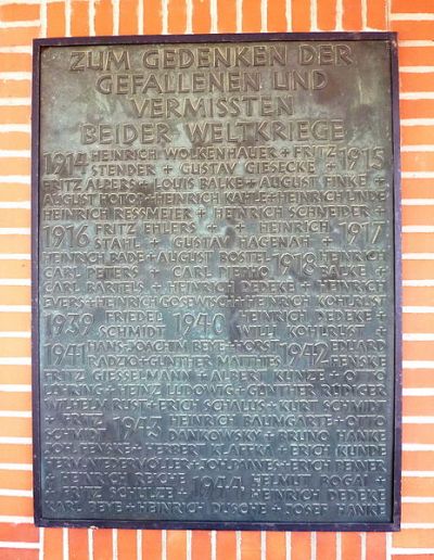 Oorlogsmonument Kapel Kaltenweide #1
