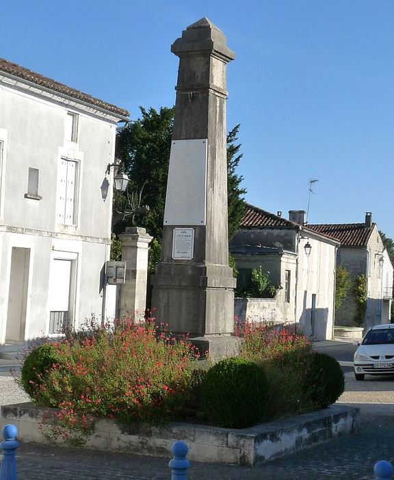 Monument Eerste Wereldoorlog Prignac #1