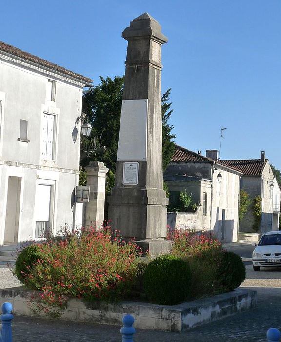 Monument Eerste Wereldoorlog Pérignac #1