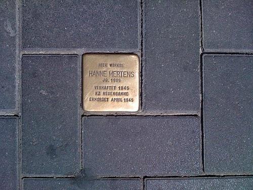 Stolperstein Alstertor 1 #1