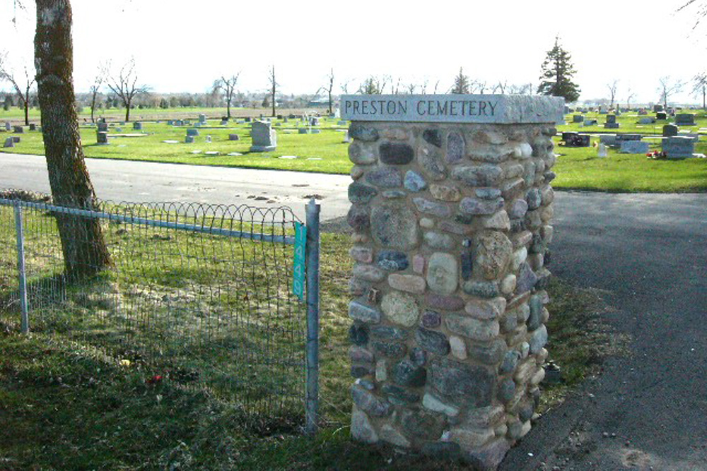 American War Graves Preston Cemetery #1