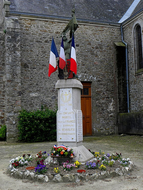 Oorlogsmonument Beaulieu-sur-Oudon