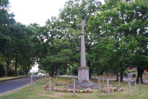 Oorlogsmonument Southborough #1