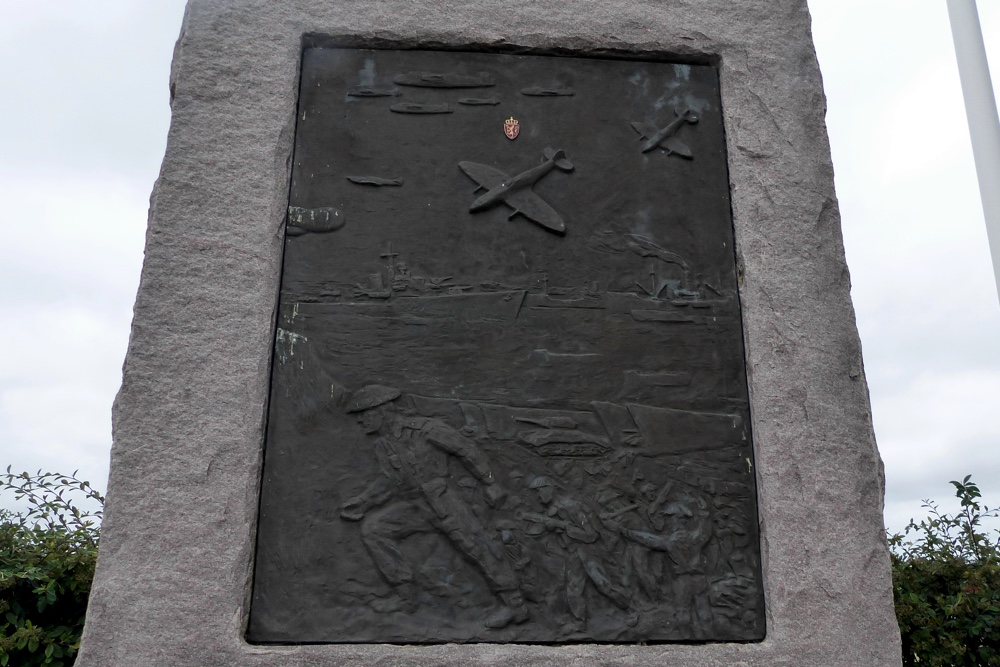 Monument Noorse Soldaten Villons-les-Buissons #1