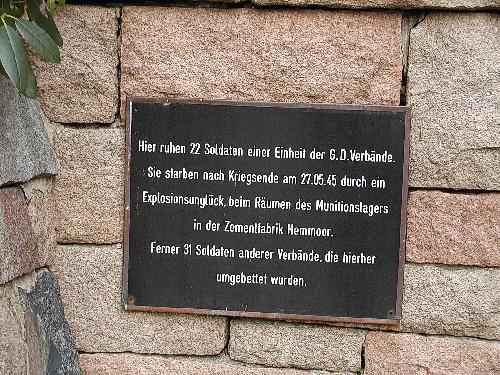 Duitse Oorlogsbegraafplaats Wingst - Ellerbruch #3
