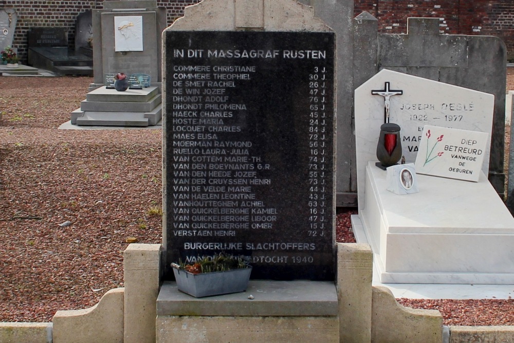 Belgische Oorlogsgraven Olsene #2