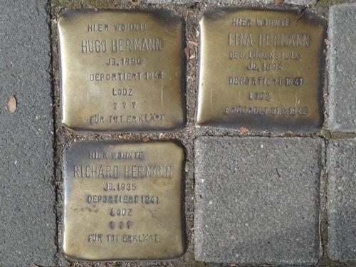 Stumbling Stones Pfeilstraße 29 #1