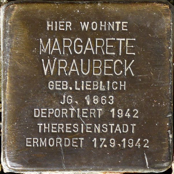 Stolperstein Haydnstrae 5 #1