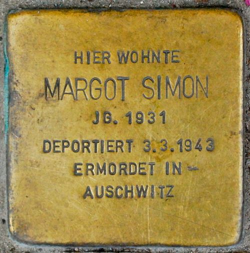 Stolpersteine Immanuelkirchstraße 32 #3