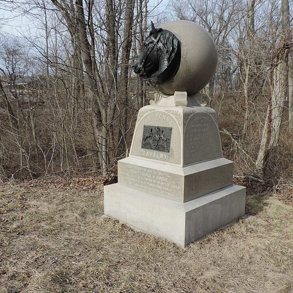 21st Pennsylvania Cavalry Monument