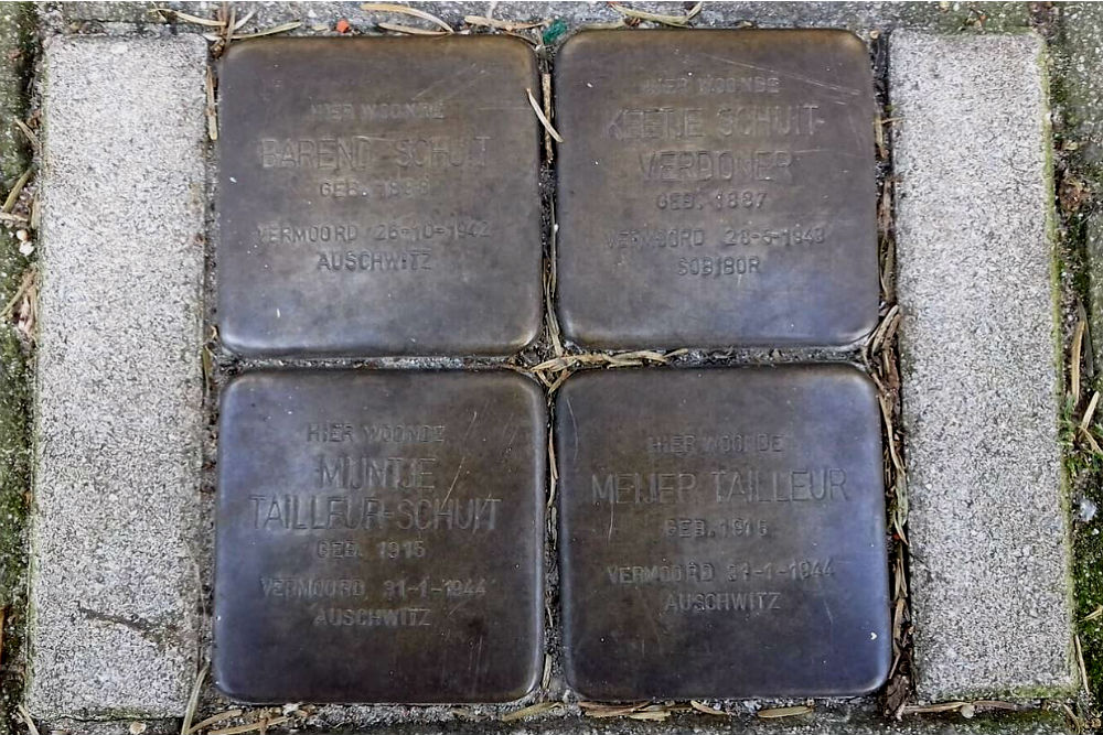 Stolpersteine Pythagorasstraat 24 #1