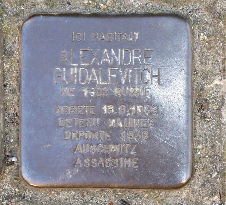 Stolpersteine Vilain XIV-straat 40 #2