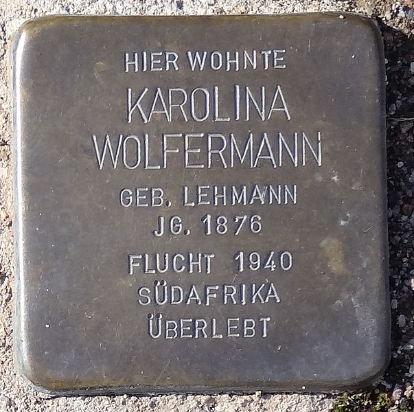 Stolpersteine Karl-Marien-Strae 26 #2