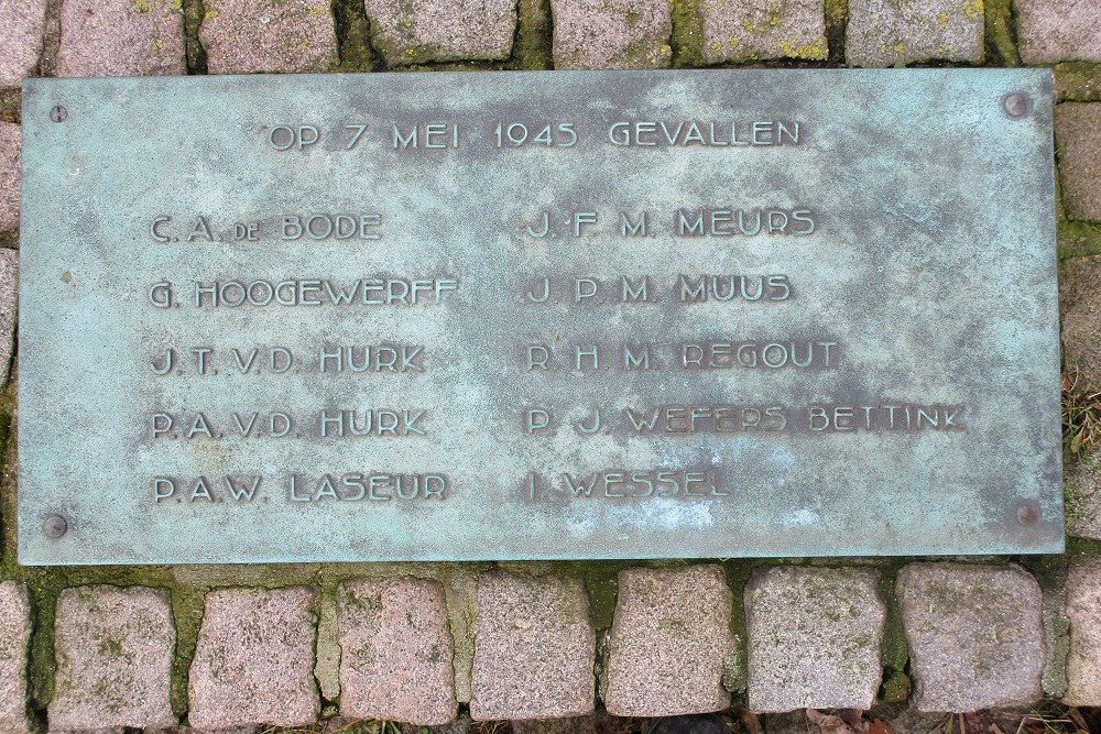 Monument Gedode Verzetsstrijders #4