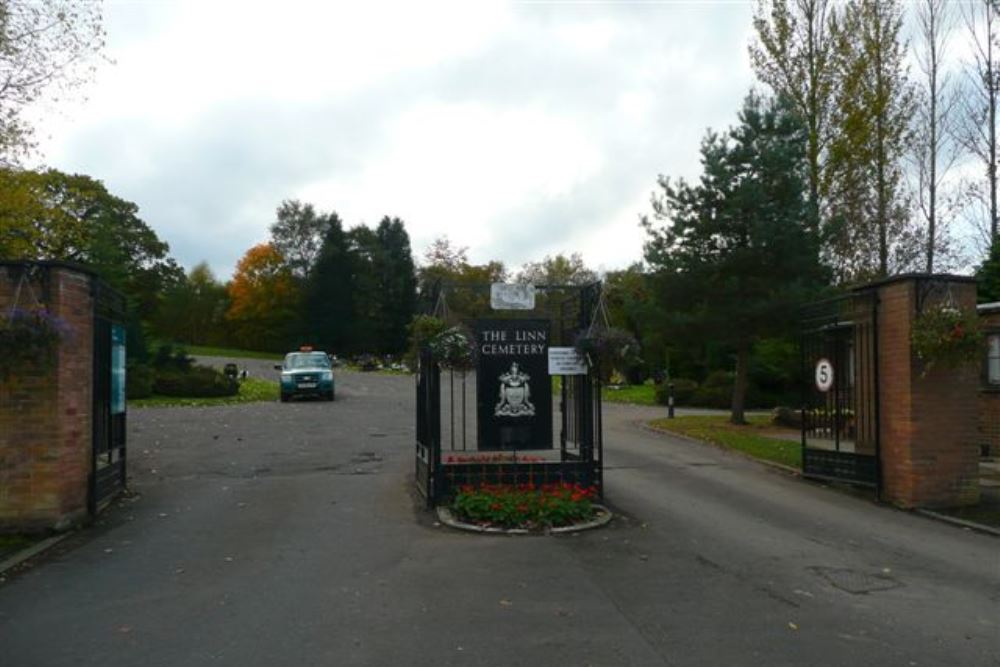 British War Grave Linn Cemetery #1