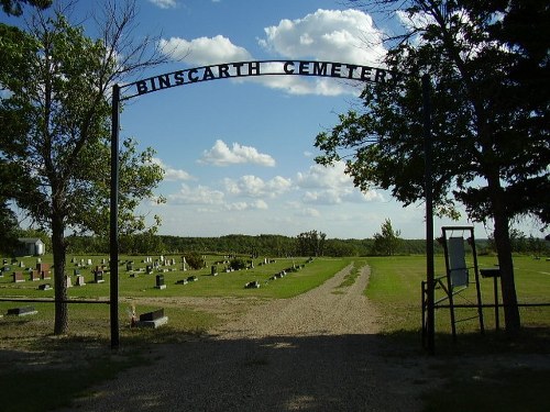 Commonwealth War Grave Binscarth Cemetery #1