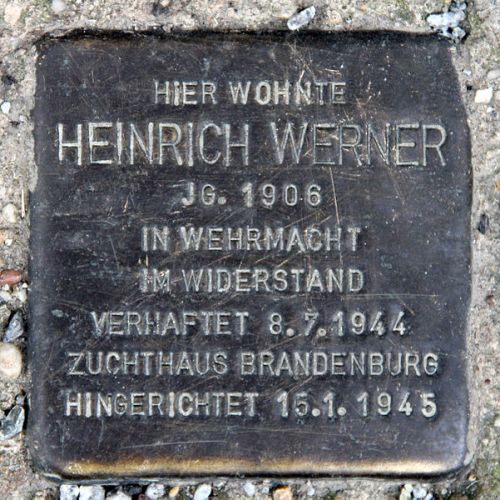 Stolperstein Spenerstraße 25a