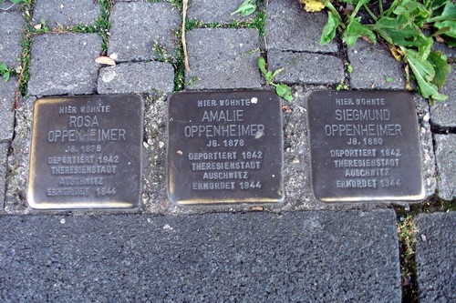 Stumbling Stones Reuterstraße 44 #1