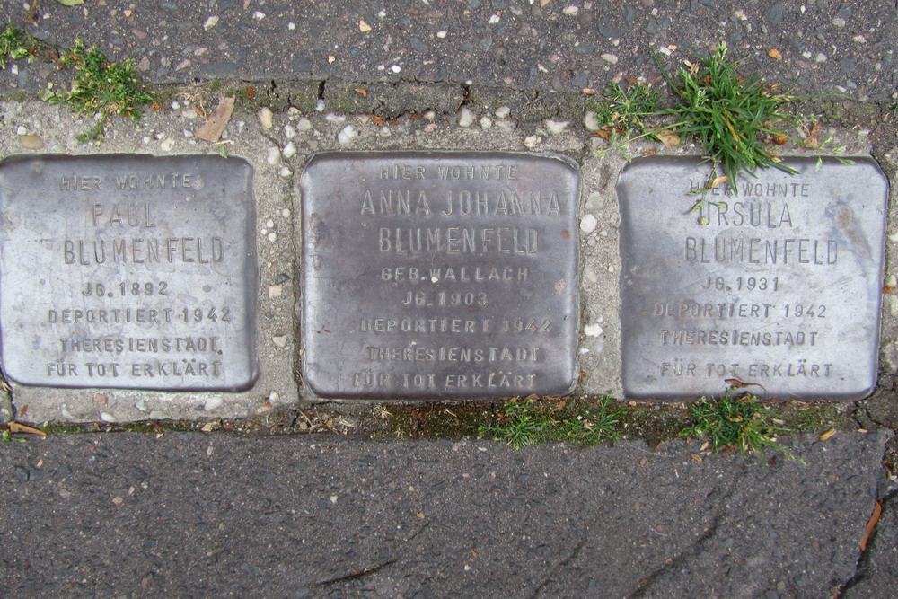 Stumbling Stones Robert-Heuser-Straße 3 #1