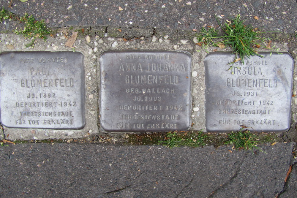 Stolpersteine Robert-Heuser-Strae 3